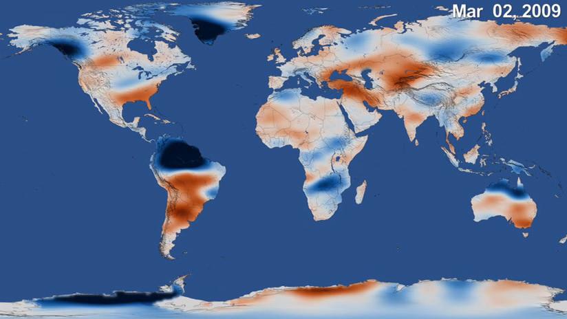 VIDEO: Satélites de la NASA detectan cambios muy extraños en el agua dulce de la Tierra