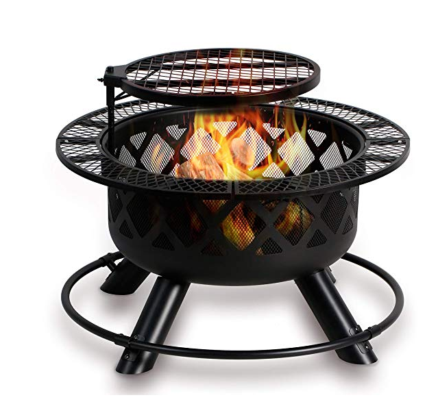 6 Best Outdoor Fire Pits Reviewed For, Fire Pit Charcoal Vs Wood