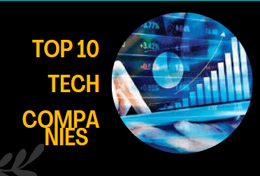 Top 10 tech companies.
