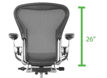 Ghế văn phòng Mid Back tựa lưng lý tưởng Chiều cao