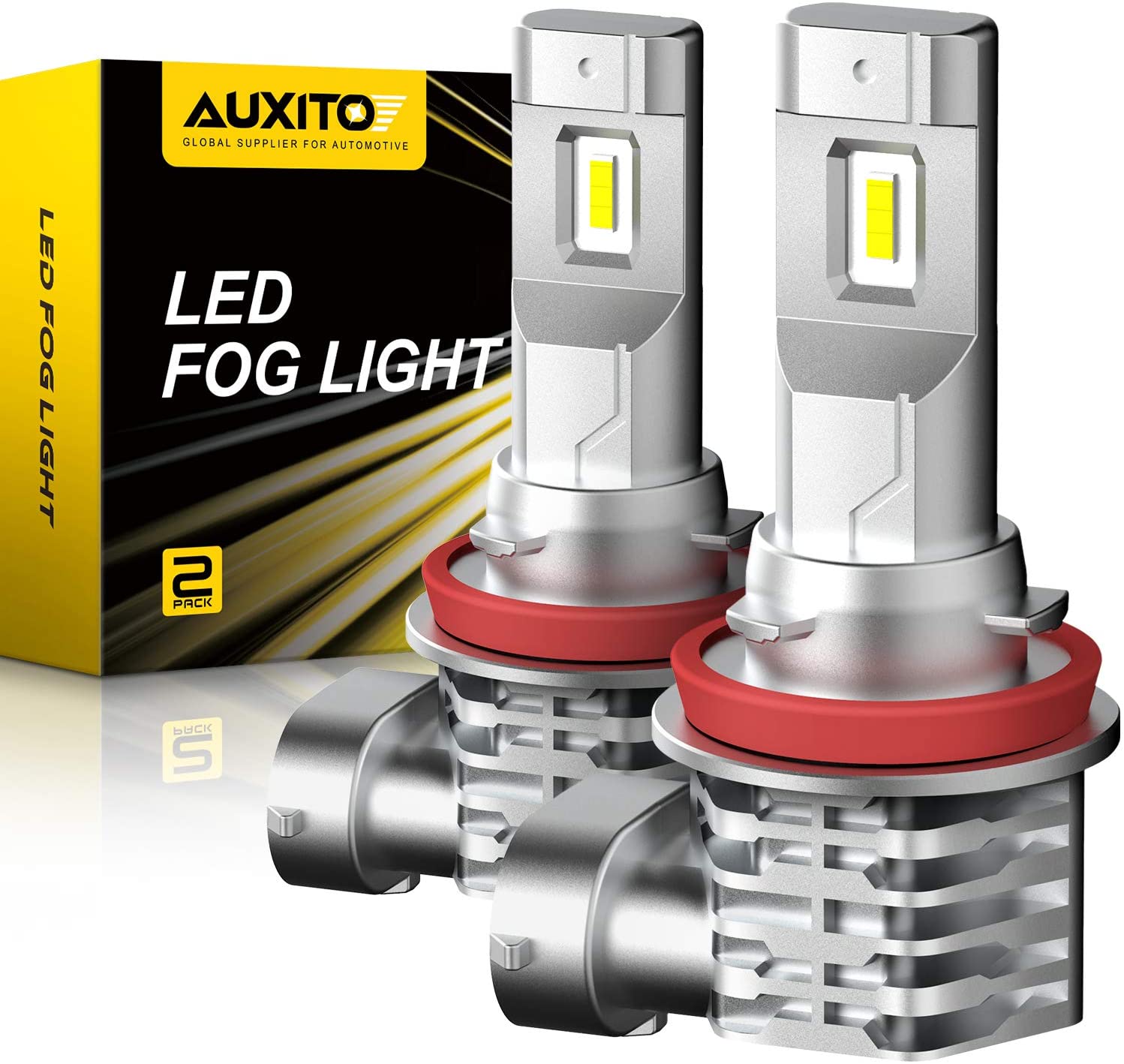 AUXITO H8 LED Fog Light Bulbs