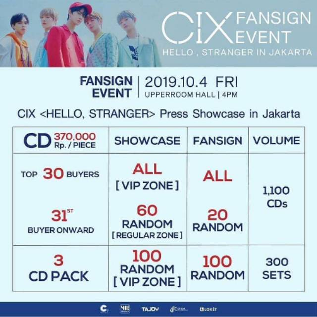 Fansign CIX Di Jakarta