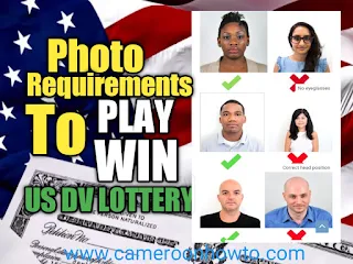 US DV lottery online photo requirements to apply
