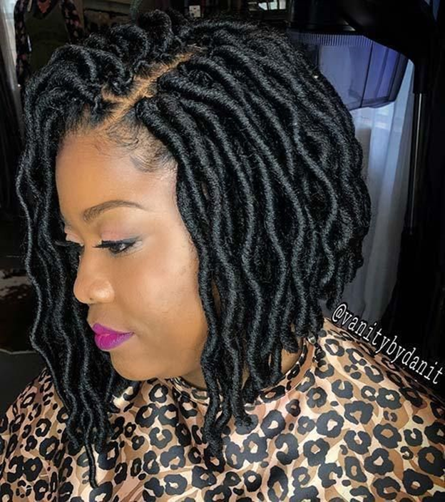 How to style faux locs