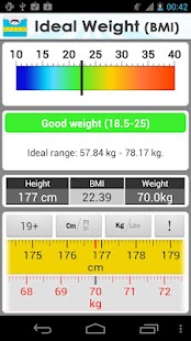 Download Ideal Weight (BMI) apk