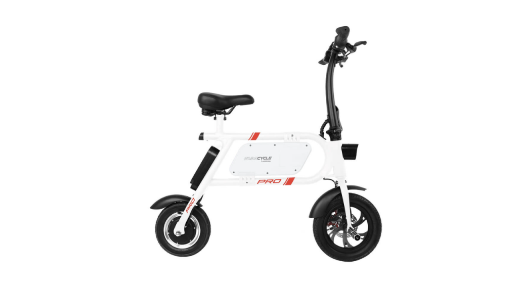 Swagtron Swagcycle Pro Pedal-Free App-Enabled Folding Electric Bike