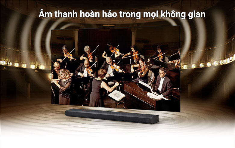 Smart Tivi QLED 4K Samsung 55 Inch QA55Q70AAKXXV|Âm thanh hoàn hảo