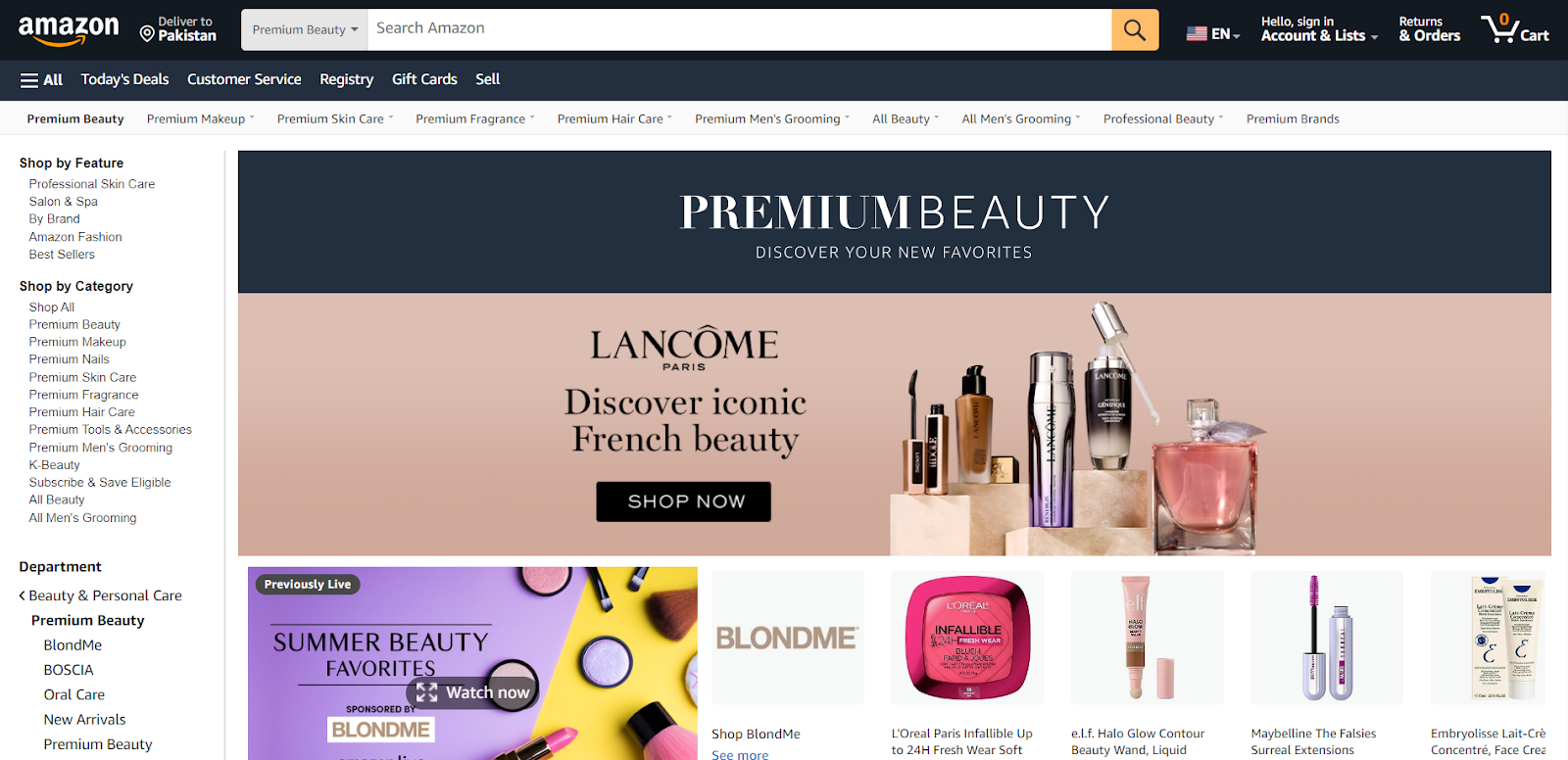 amazon premium beauty fees