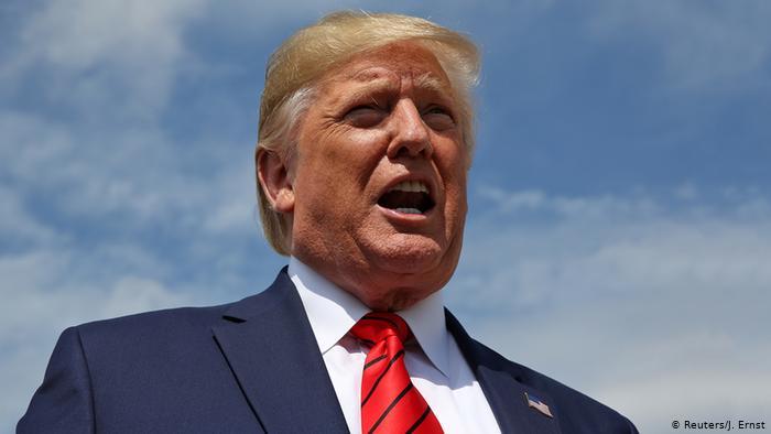 USA Maryland Präsident Trump (Reuters/J. Ernst)