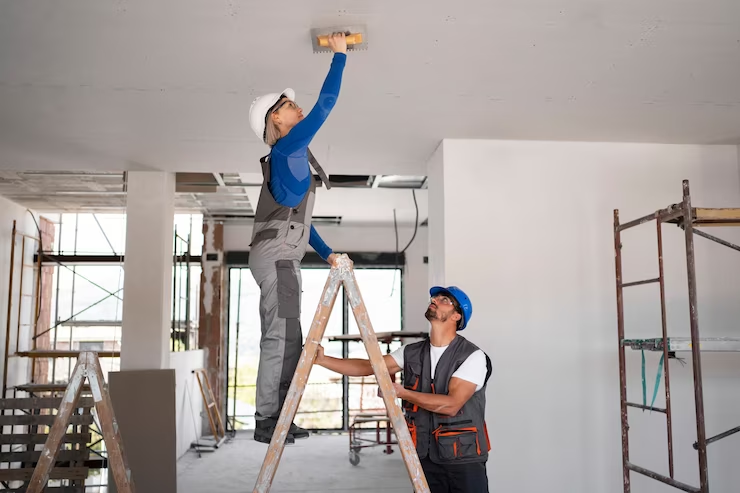 a man standing in a room