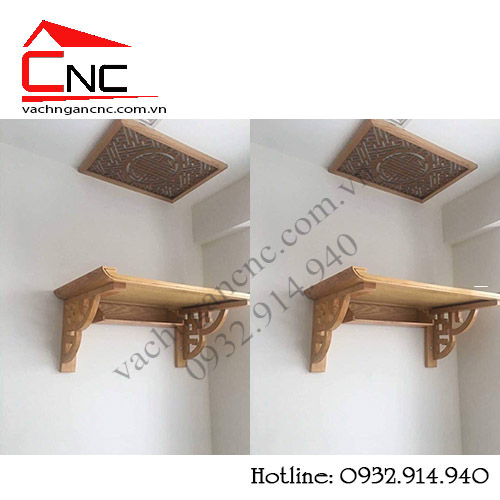 Bàn thờ treo tường thiết kế đơn giản hiện đại giá rẻ Quận 7 Bàn thờ treo tường thiết kế đơn giản hiện đại giá rẻ Quận 7