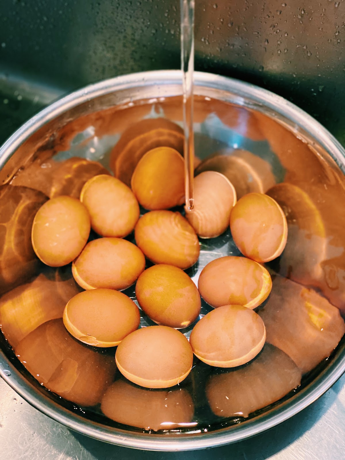 Asian braised Eggs 