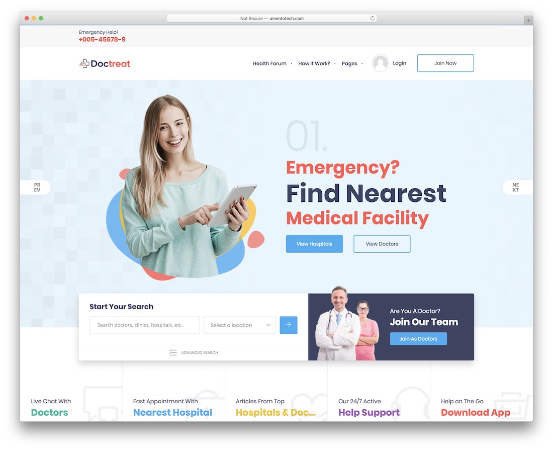 tema de wordpress directorio doctreat