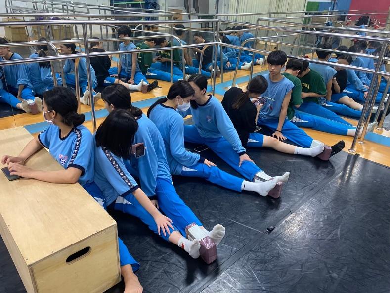 圖一：基本拉筋訓練
