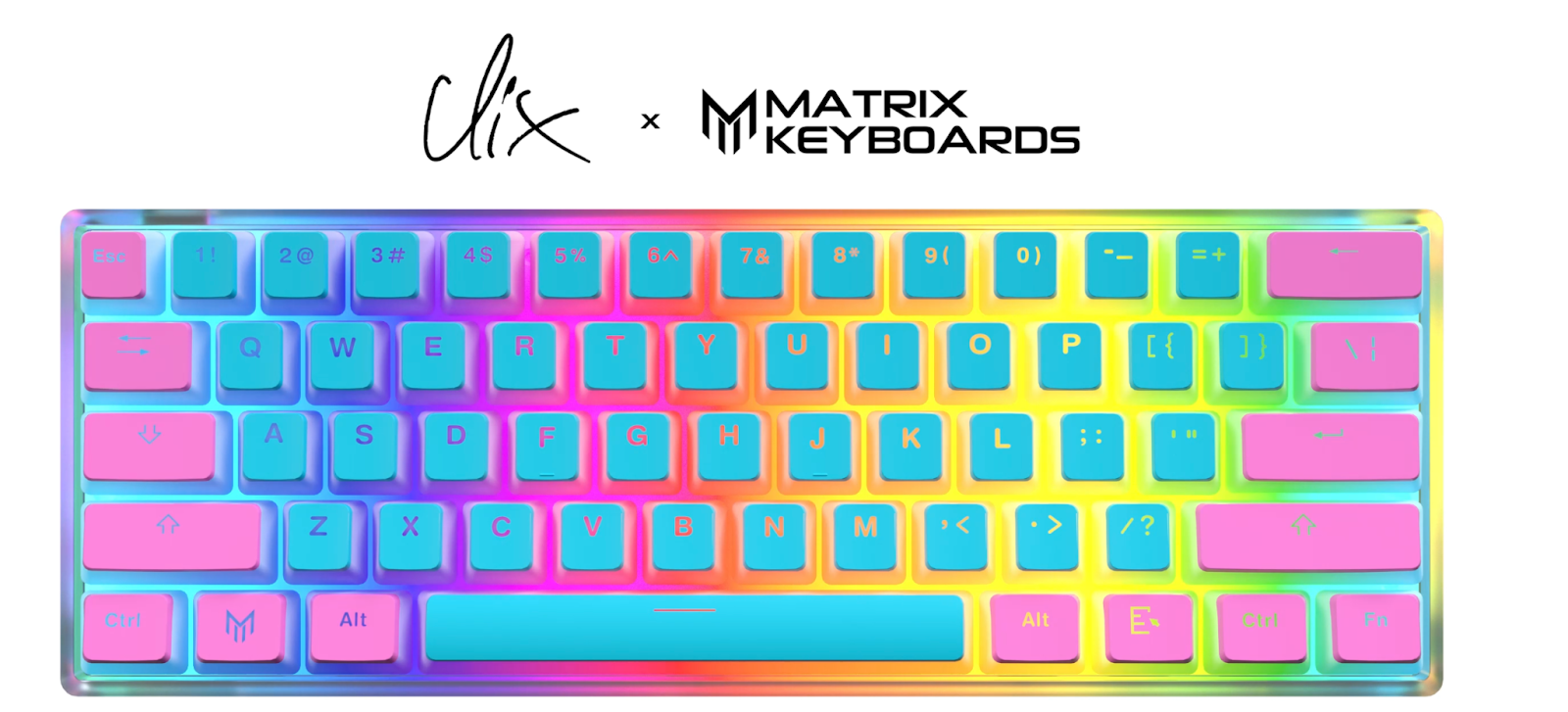 this is the keyboard clix uses