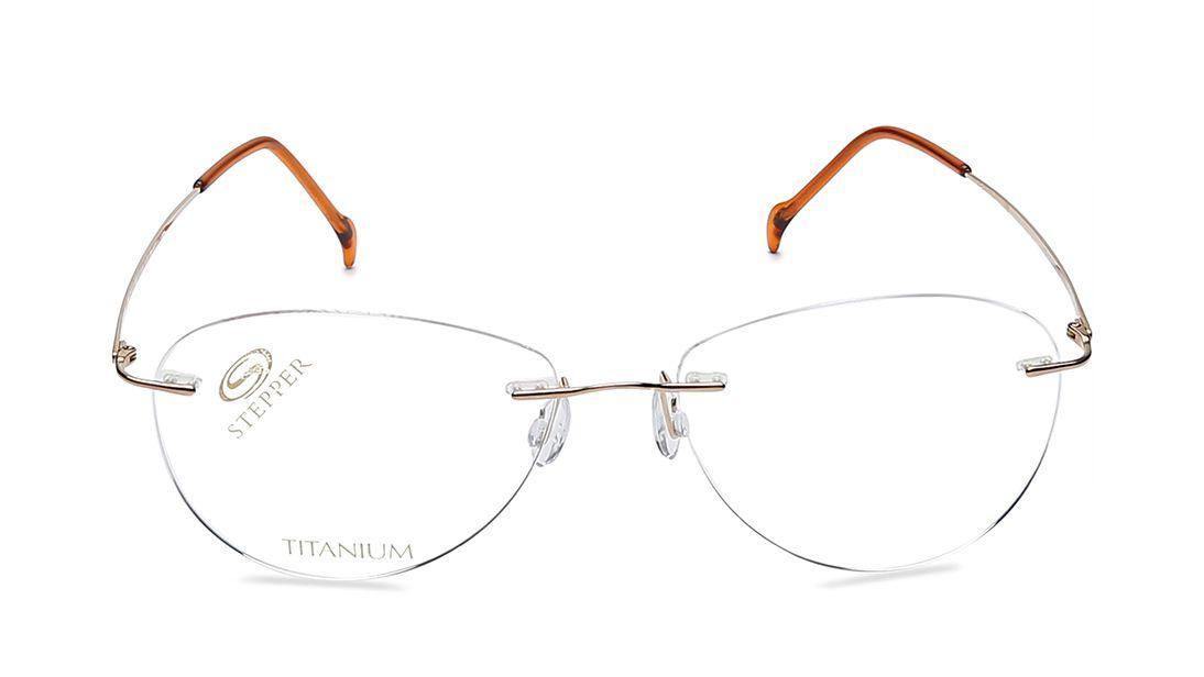 Transparent Aviator Rimless Eyeglasses (SI4251AF01054|40)