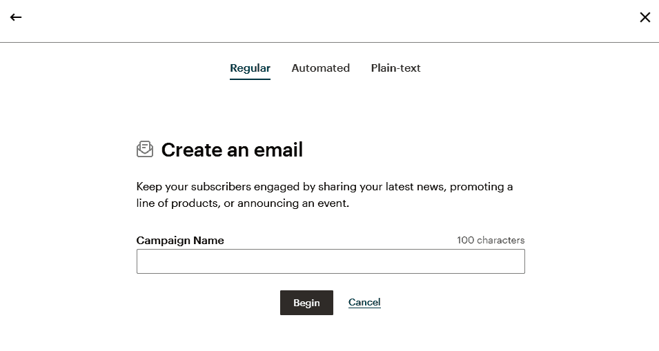 Cách gửi Bản tin bằng MailChimp
