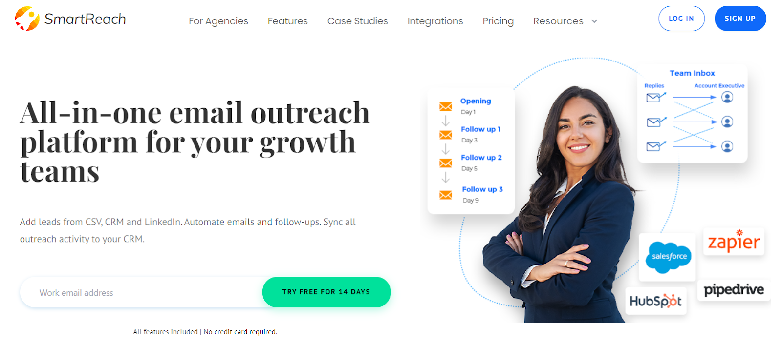 SmartReach is one of the top email marketing platforms.