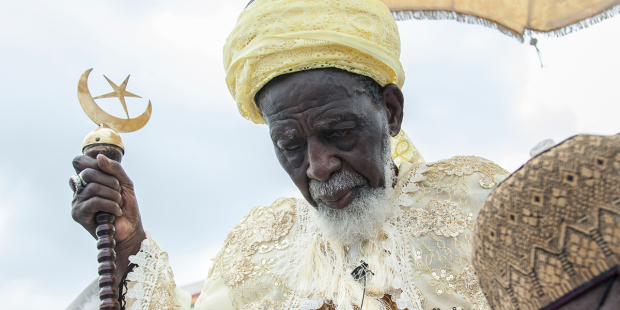 Trưởng Imam 100 tuổi của Ghana tham dự Lễ Phục sinh Công giáo
