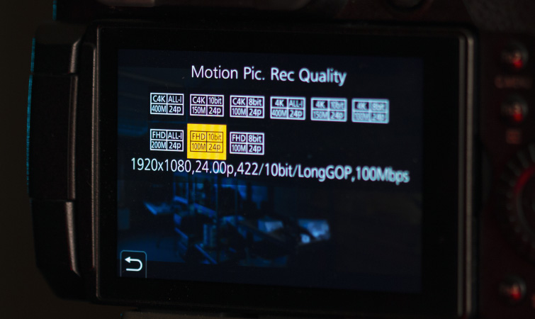 2021 Filming in 1080p: Selecting Video Resolution