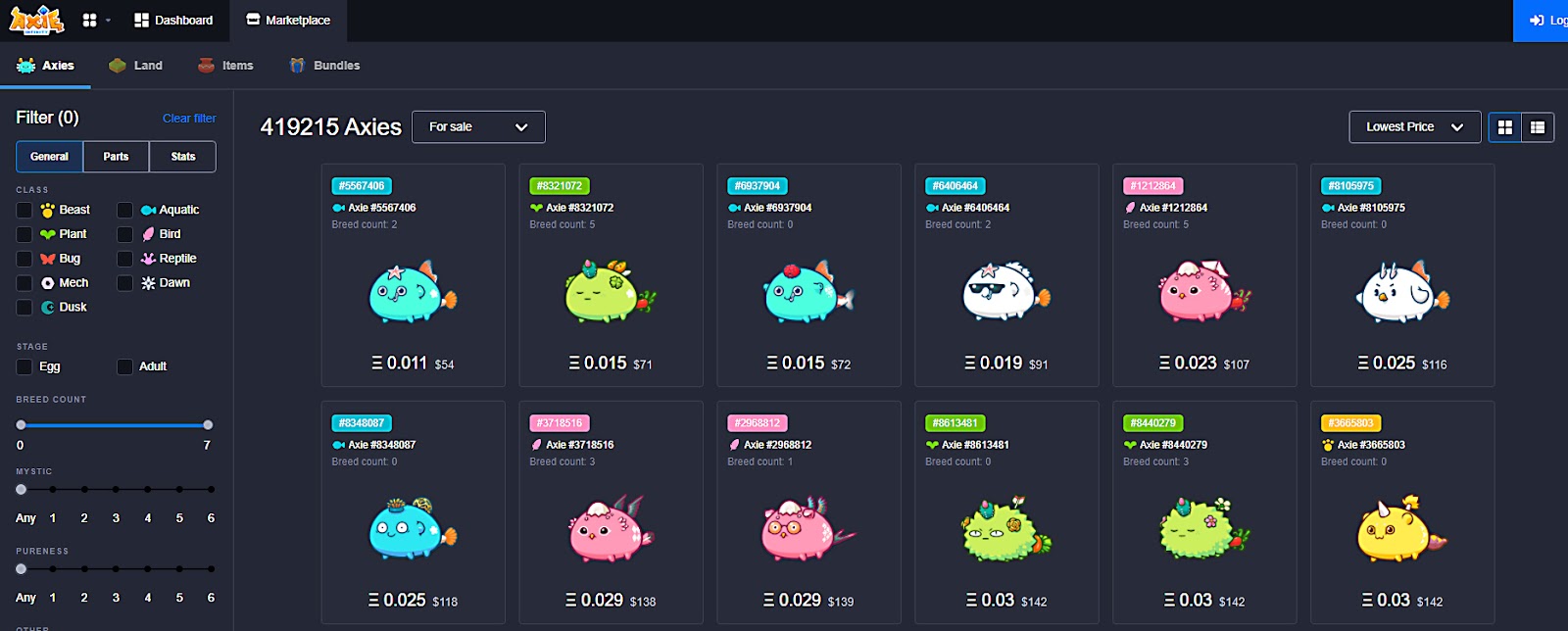 Axie-Infinity-Marketplace