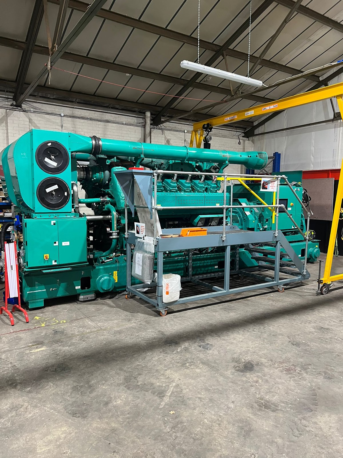 Official Cummins QSK19 CM850 MCRS Engine Training and Certification Talleres Nasio