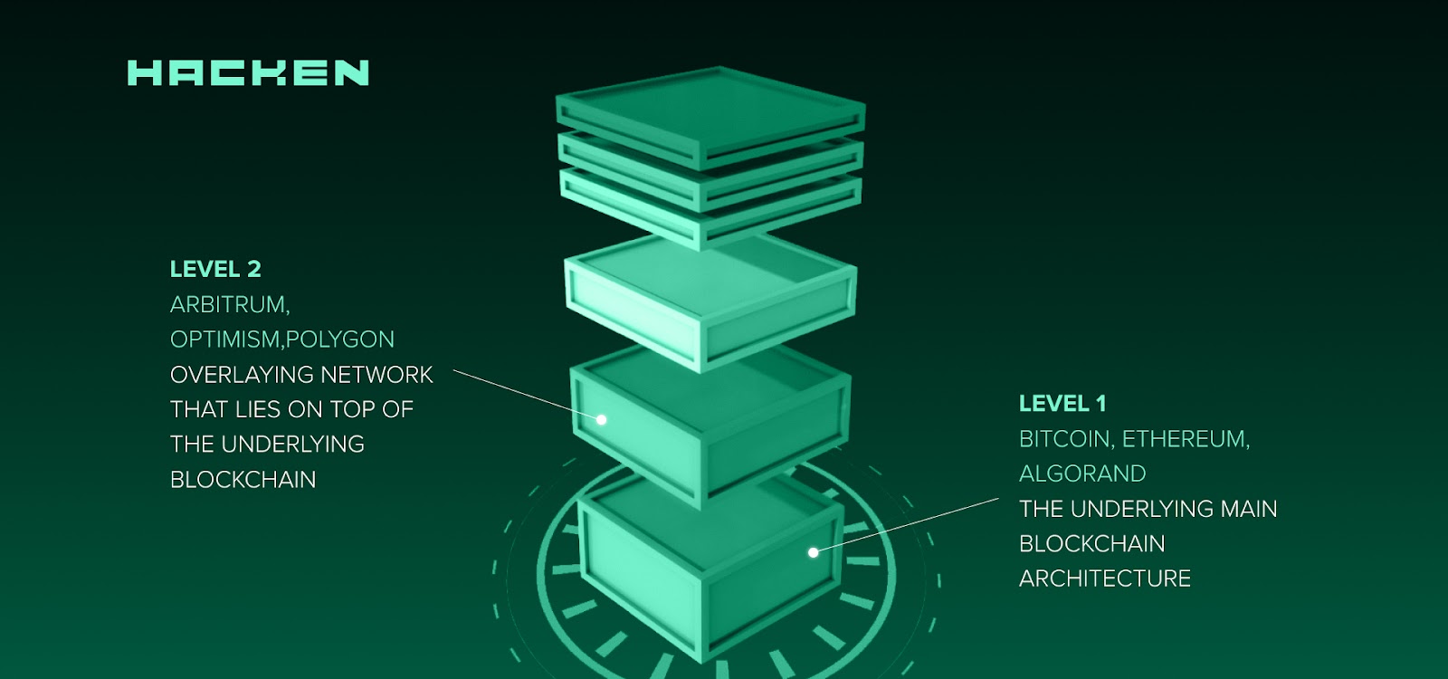 Layer 1 and layer 2 networks