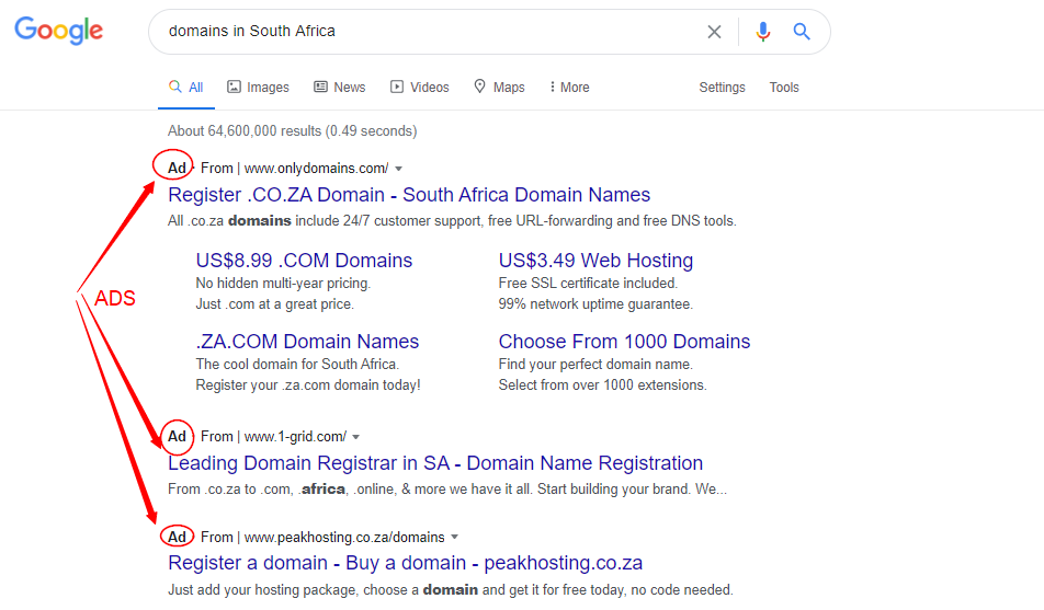 search engine marketing in south africa