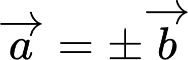 {"id":"59-1-0","code":"\\begin{align*}\n{\\overrightarrow{a}}&={\\pm\\overrightarrow{b}}\t\n\\end{align*}","aid":null,"type":"align*","font":{"color":"#000000","family":"Arial","size":10},"ts":1605089428529,"cs":"xLcT08FjfnpPdgyHyLO0pw==","size":{"width":61,"height":20}}