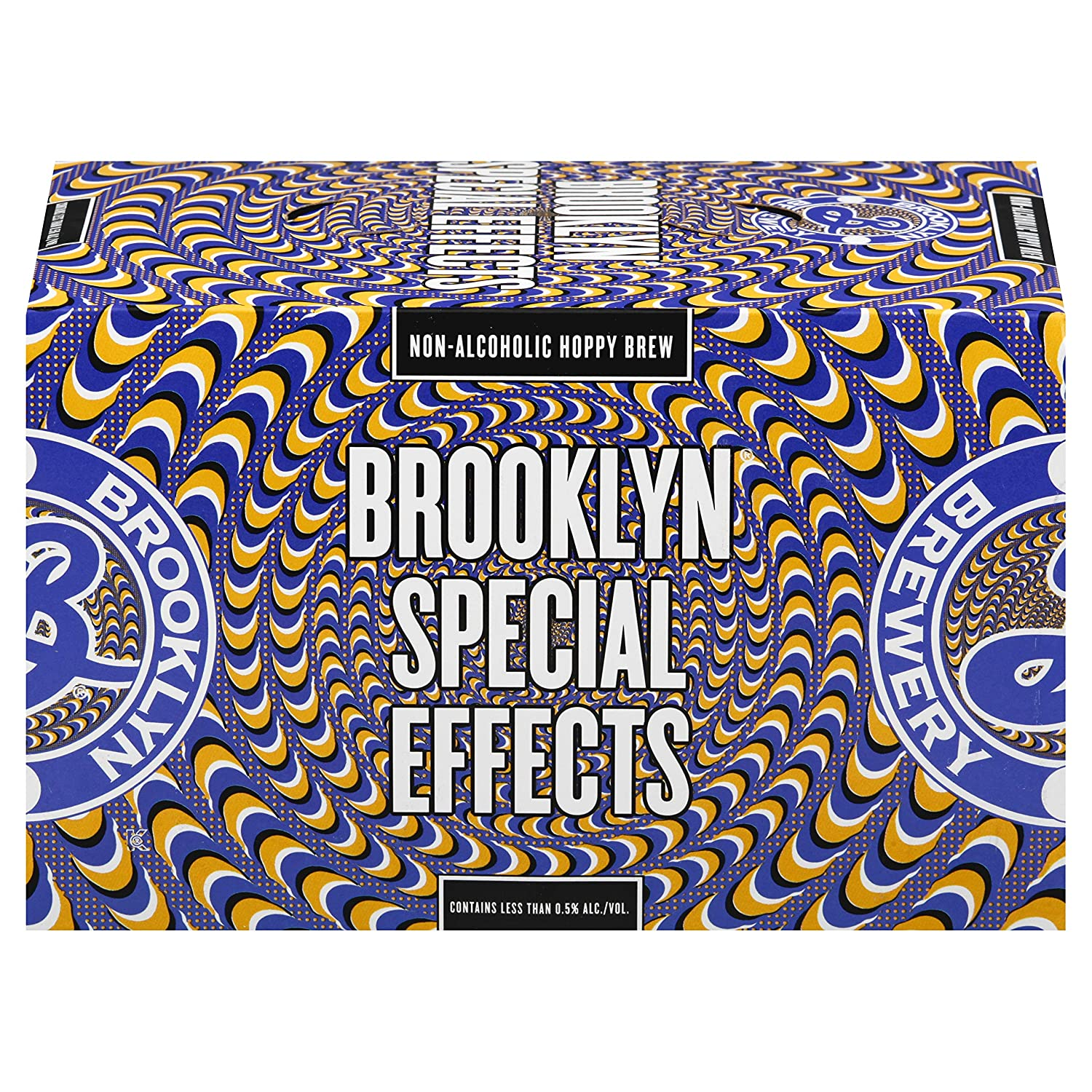 Brooklyn Special Effects Hoppy Non Alcoholic Brew, 12 Oz Cans, Pack Of 6
