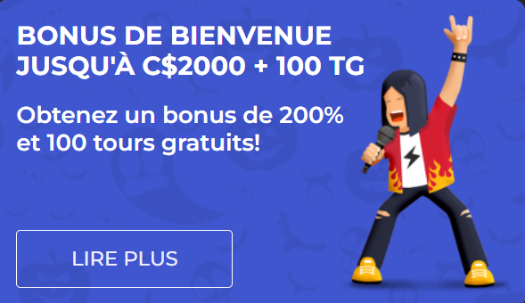 Bonus de bienvenue Rolling Slots Casino