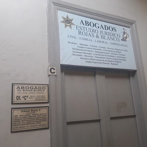 Abogado Dr. Rojas Blanco