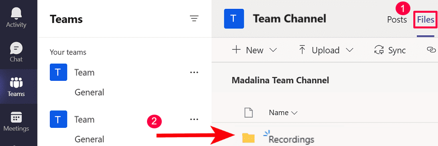 Where are Teams Recordings Stored? Teams Recording Location