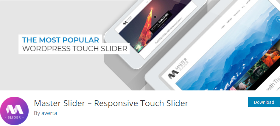 More than ninety pre-built templates has established Master Slider as one of the best  slider plugins for WordPress