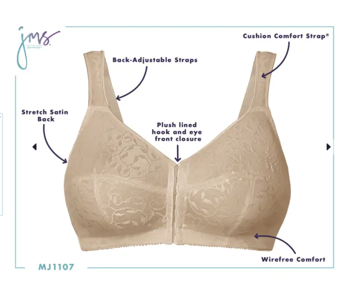 A 68-Yr-old granny made a bra for elderly ladies that is popular