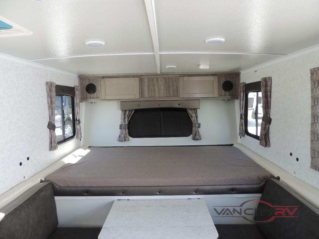 Bedroom in this RV from van city RV