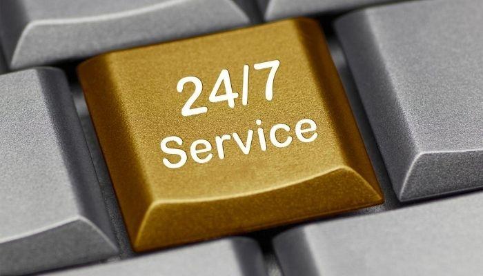 24/7 remote support and quick response for IT Services