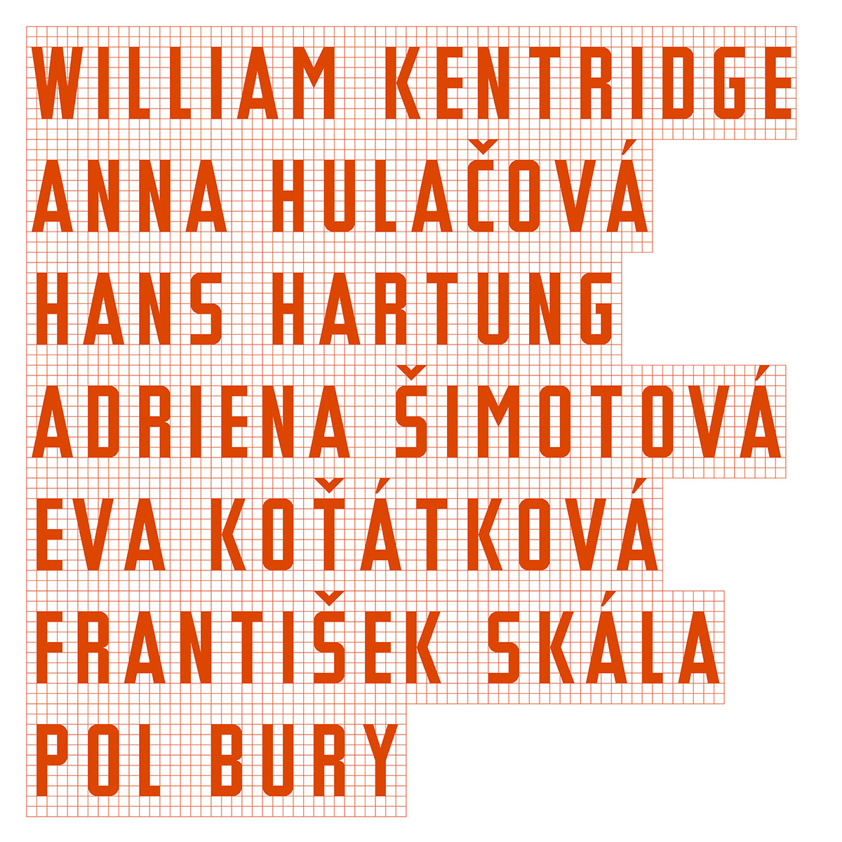 architecture art brand identity gallery KUNSTHALLE najbrt prague pudil studio typography  