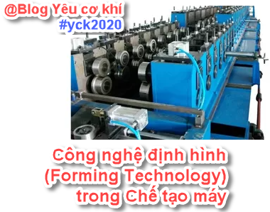 công nghệ định hình áp dụng trong công nghệ cơ khí