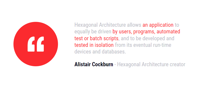 trainings and workshops about hexagonal architecture