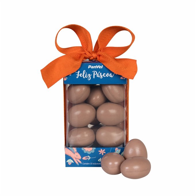 Sabonetes de chocolate para a Páscoa produzidos pela Panvel