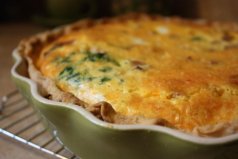 Quiche, Pie, Crust, Cheese, Homemade, Pastry, Baked
