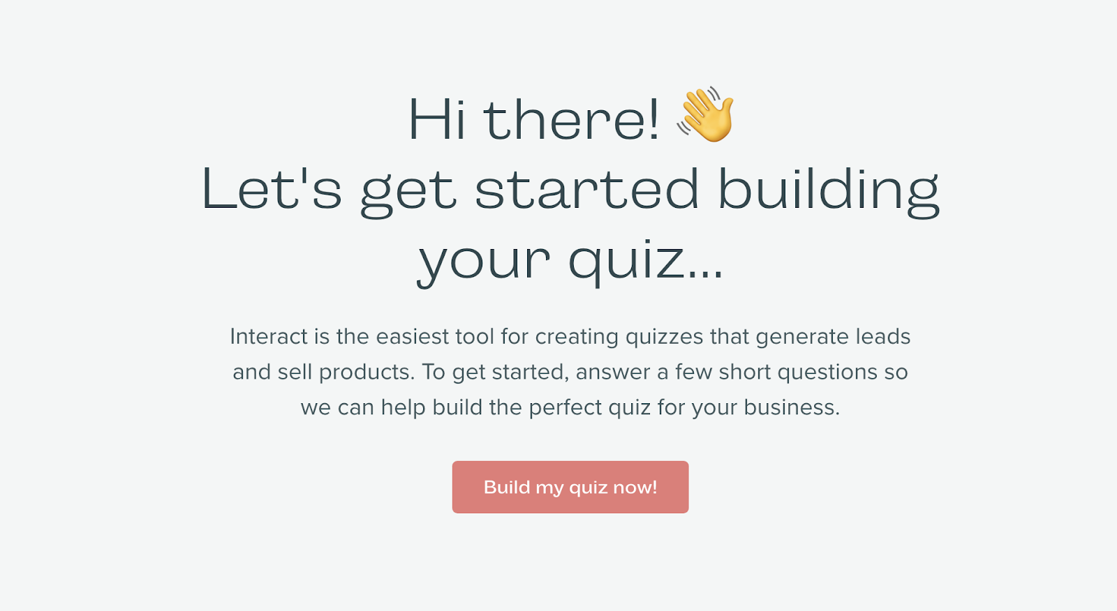 How Interact uses an Interact Quiz for Lead Generation and Sales