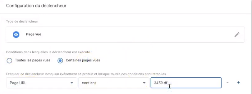 google tag manager tuto déclencheur
