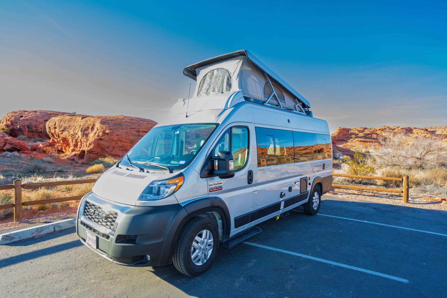 Campervan in Zion National Park