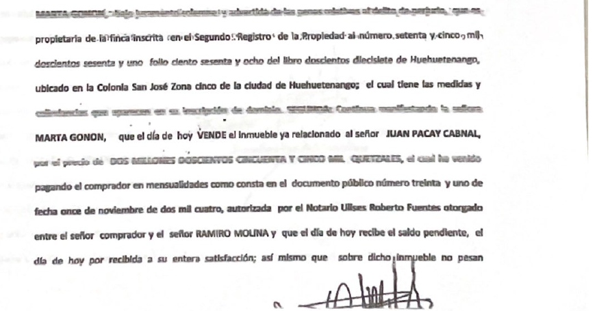 Las tres muertes de la familia Molina Gonón y el hotel de un diputado de la UNE