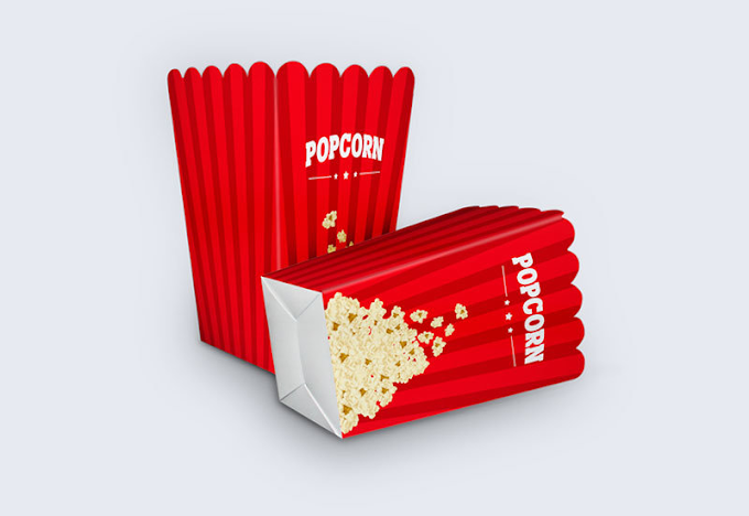 Decorating Popcorn Boxes