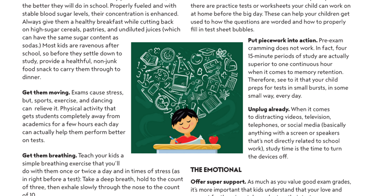 Supporting your child for testing.pdf