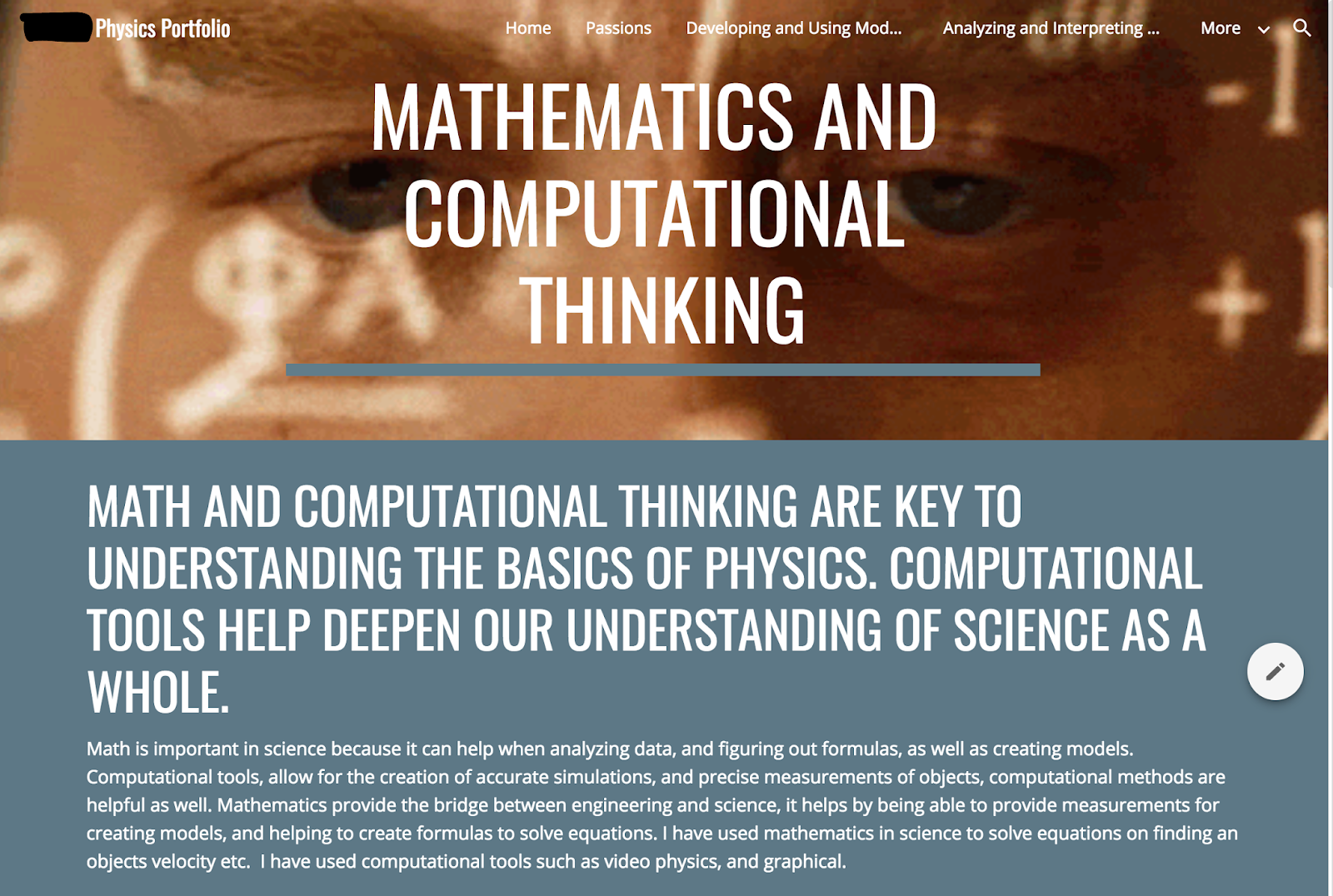 Sasha s Physics Portfolio   Mathematics and Computational Thinking.png
