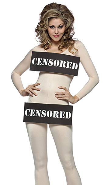 Image result for censored costume